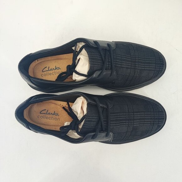 Clarks Collection Men\'s Calla Ruby Black Leather Loafers Size 7.5M main image 3